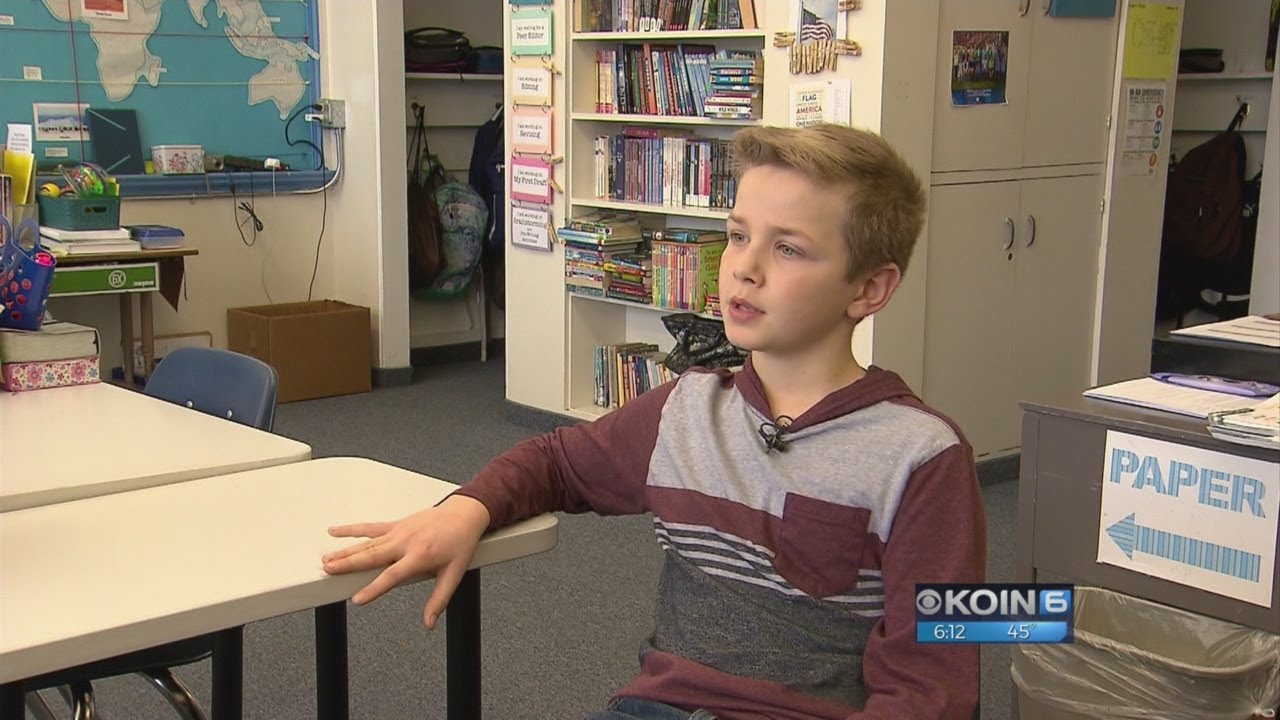 Meet Oregon's kid governor for 2018: Dom Peters