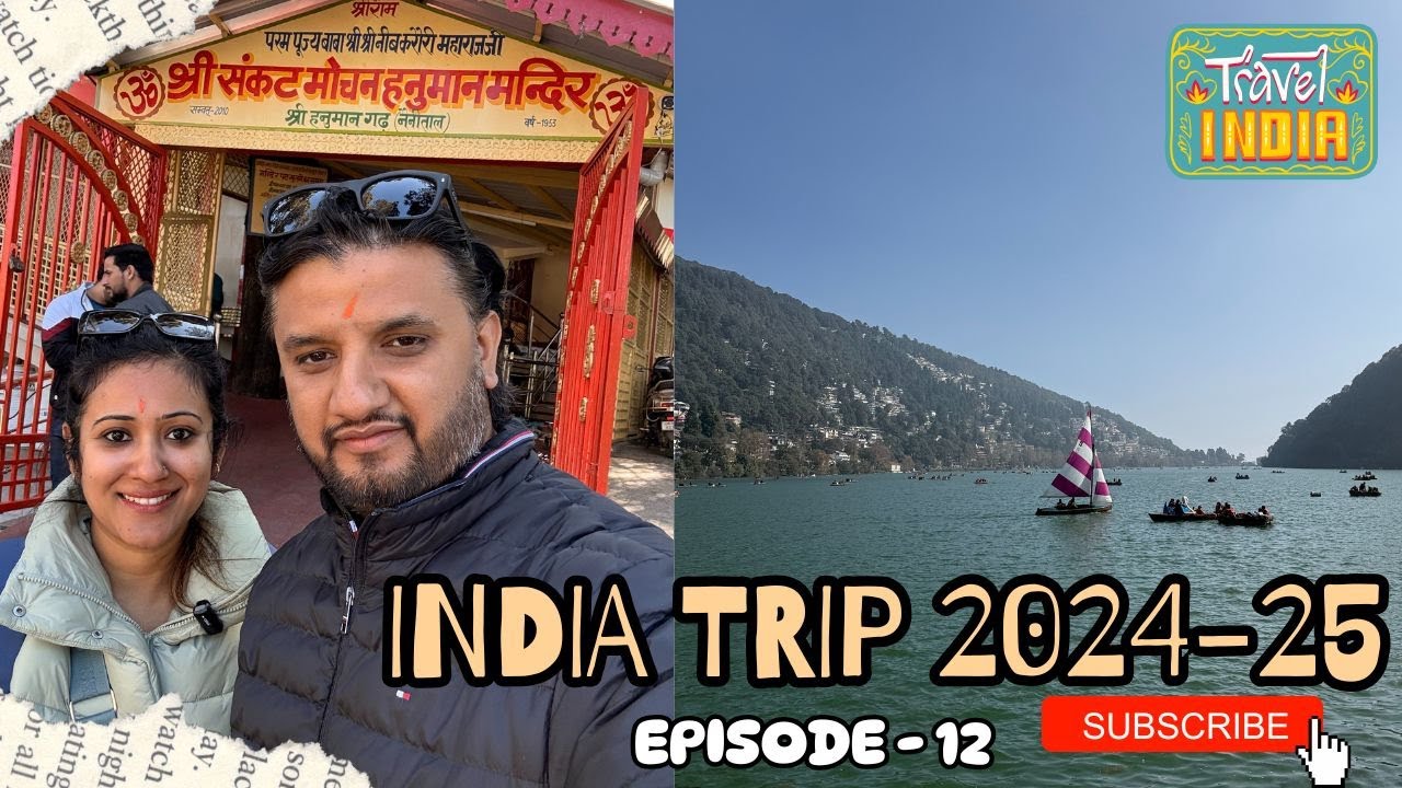 Nainital on a Bike! Hanuman Garhi Temple & the Ultimate Momo Stop #travel #nainital #travelvlog