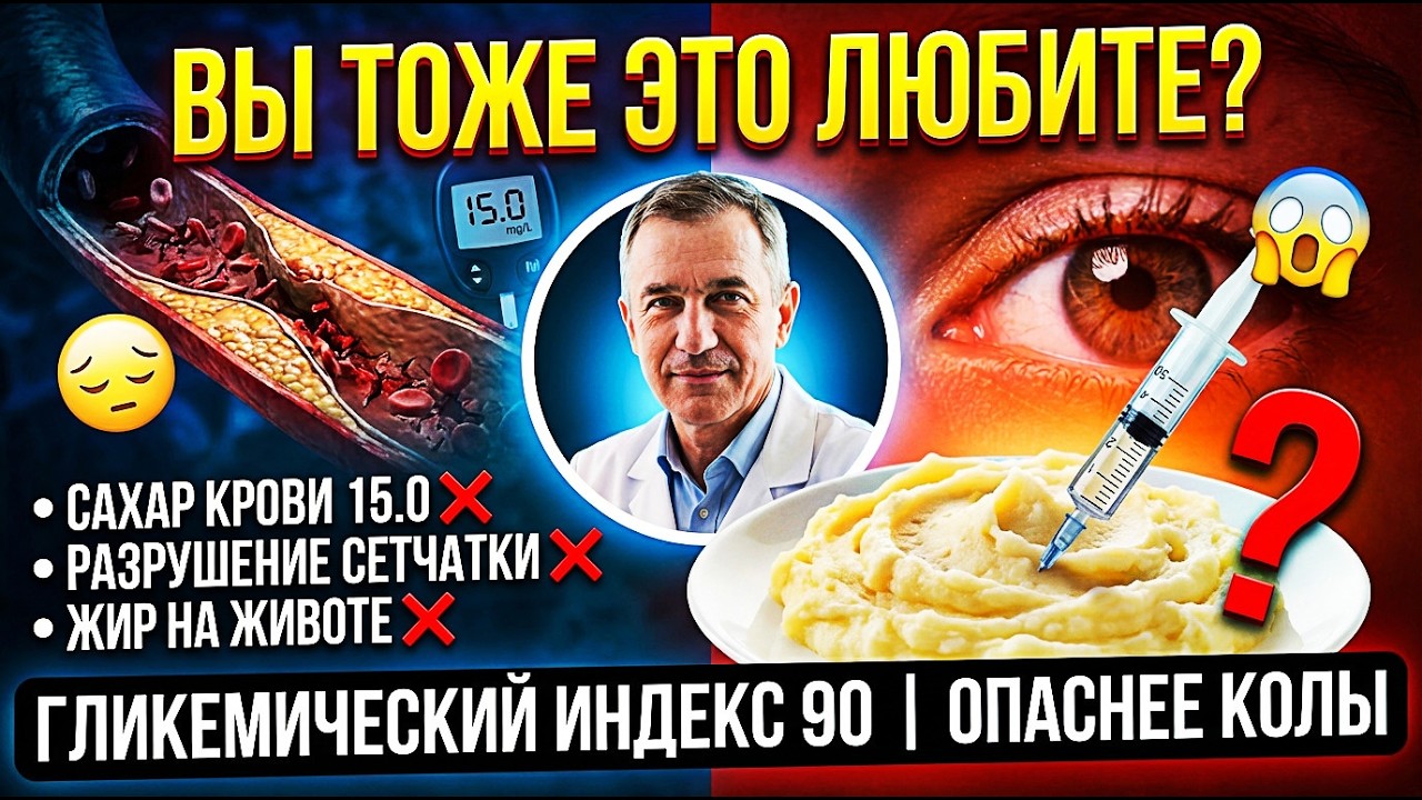 Этот гарнир хуже сахара! Вызывает диабет и слепоту после 55 | Срочно уберите со стола