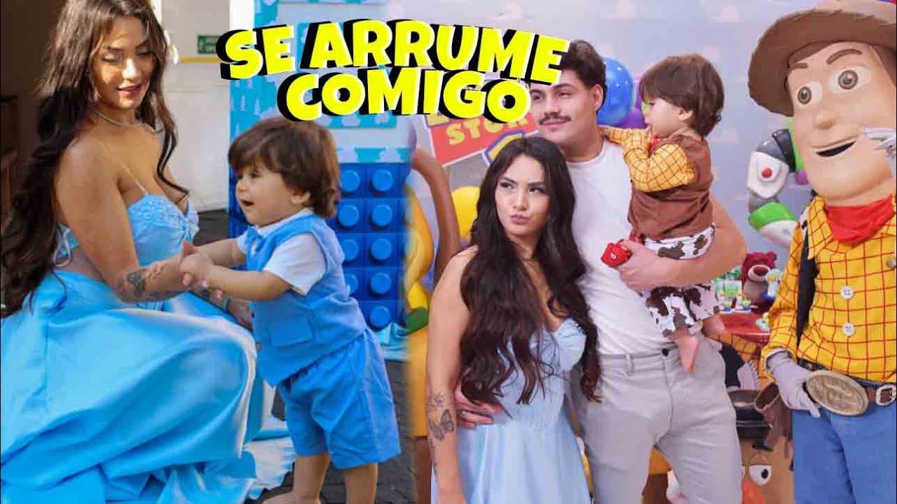 se arrume comigo pro aniversario do Lucca 🥰🙏