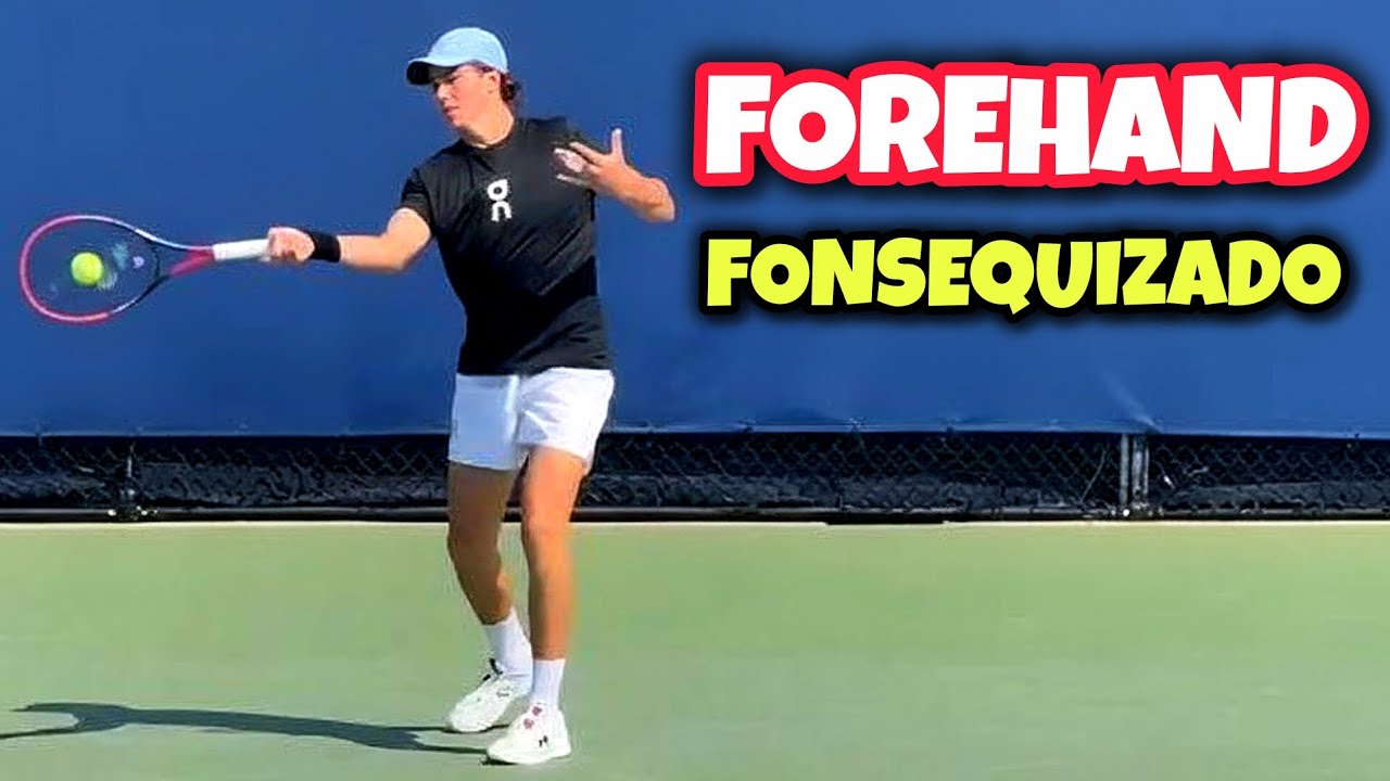 FOREHAND FONSEQUIZADO - COPIE A TÉCNICA DE FOREHAND DE ELITE DO TENISTA BRASILEIRO JOÃO FONSECA