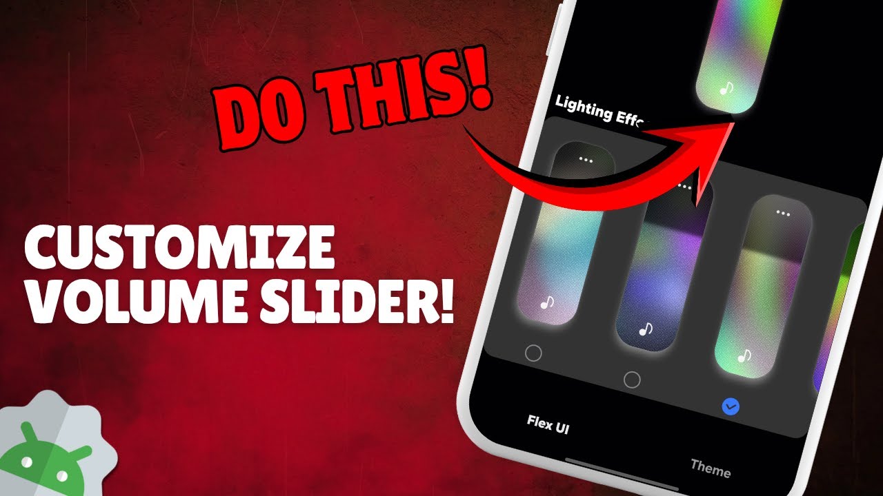 How to Customize Volume Panel on Samsung | Make Your Volume Slider Look Cool!