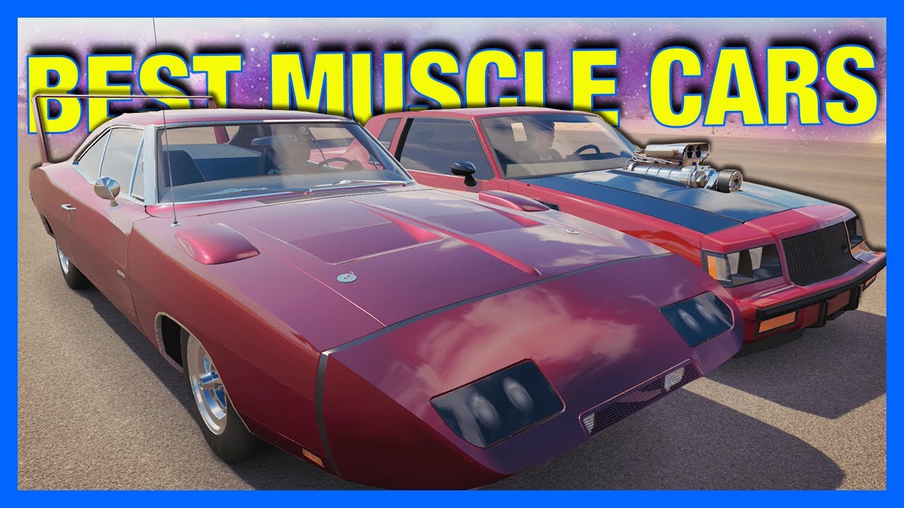 Forza Horizon 3 Online : BEST MUSCLE CARS!!
