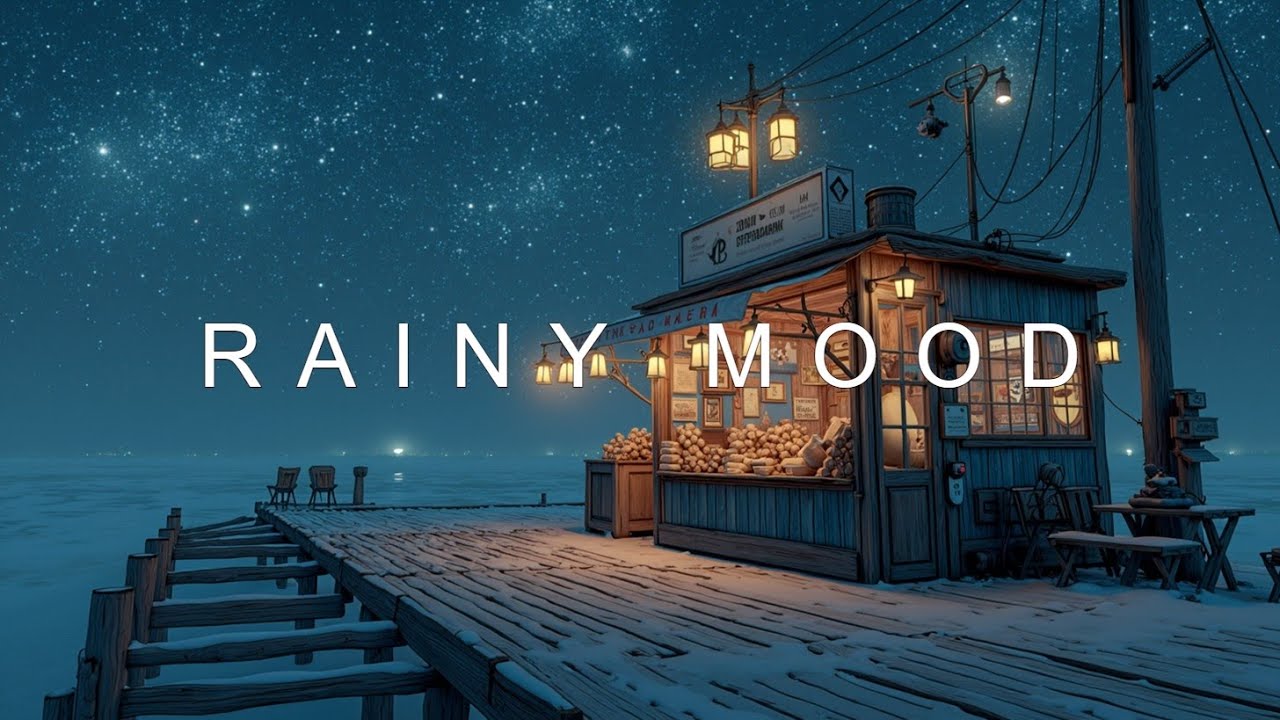 Зимние Lofi Биты Токио ✨ Уютная Ночь в Японии | Расслабляющая Городская Атмосфера | Учеба и Отдых