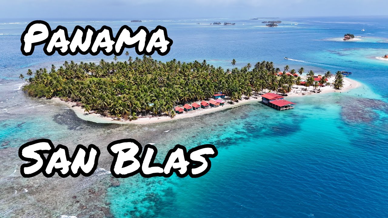 San Blas Panama by Drone Video