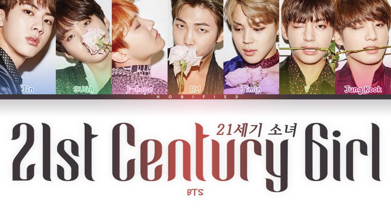 BTS (방탄소년단) &mdash; 21st Century Girl (21세기 소녀) (Color Coded Lyrics Han/Rom/Eng)