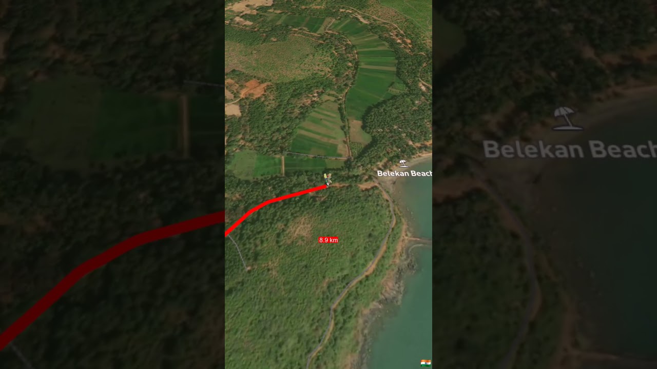 Gokarna Trek Part 3 | Half moon Beach to Belekan Beach #gokarna #trekking #trek #ombeach #beach