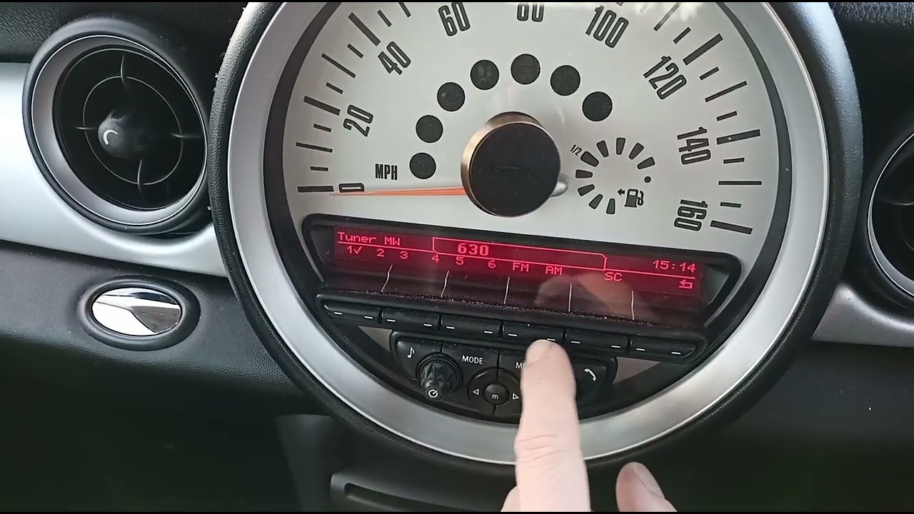 Mini Cooper 2012... boost stereo "mode" button not working!