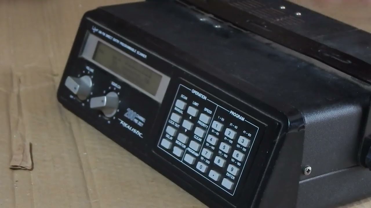 Vintage Realistic 200 Channel Pro-2021 Scanner Direct Entry Programmable from 4LuvOfDeals on eBay