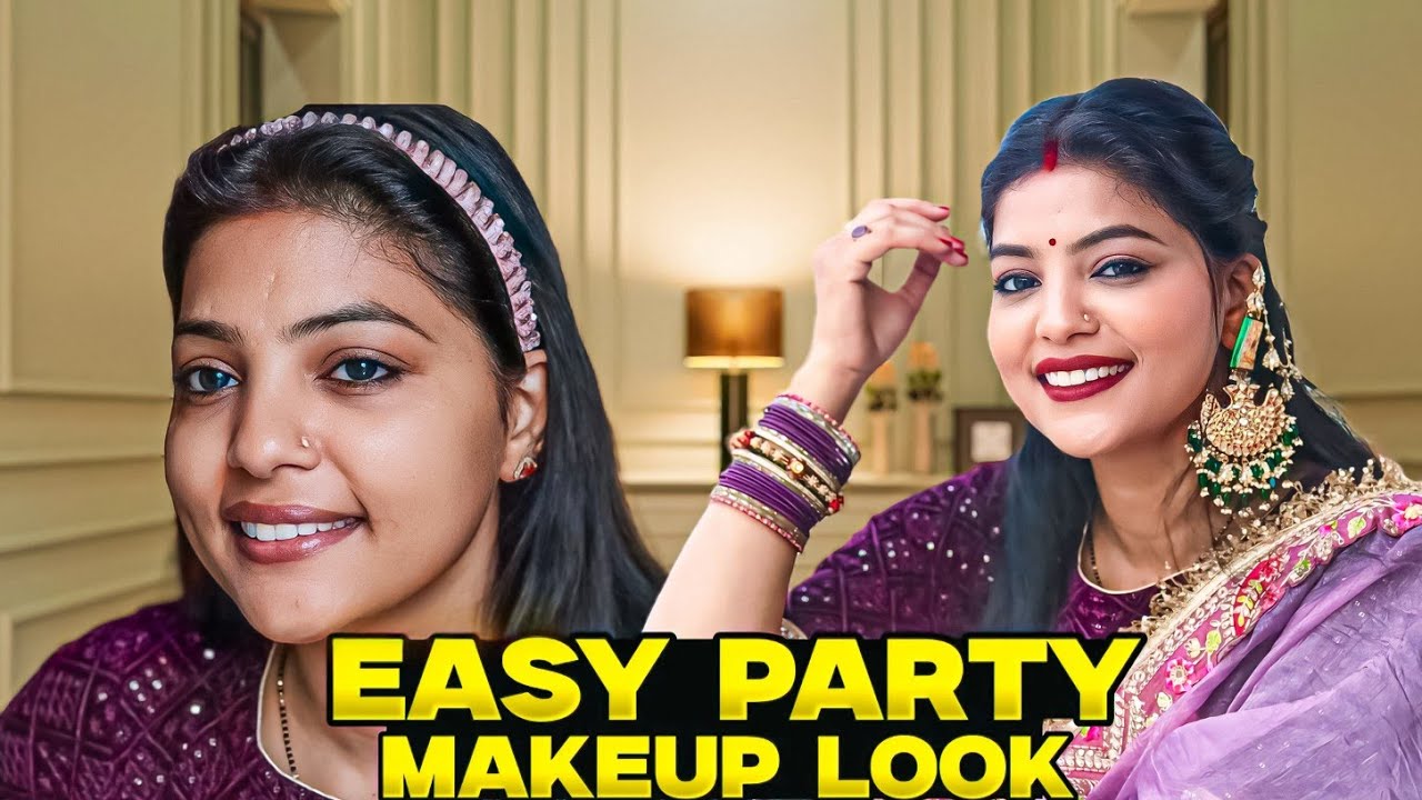 Summer Special Easy Party Makeup for beginners | ABHIKSHA