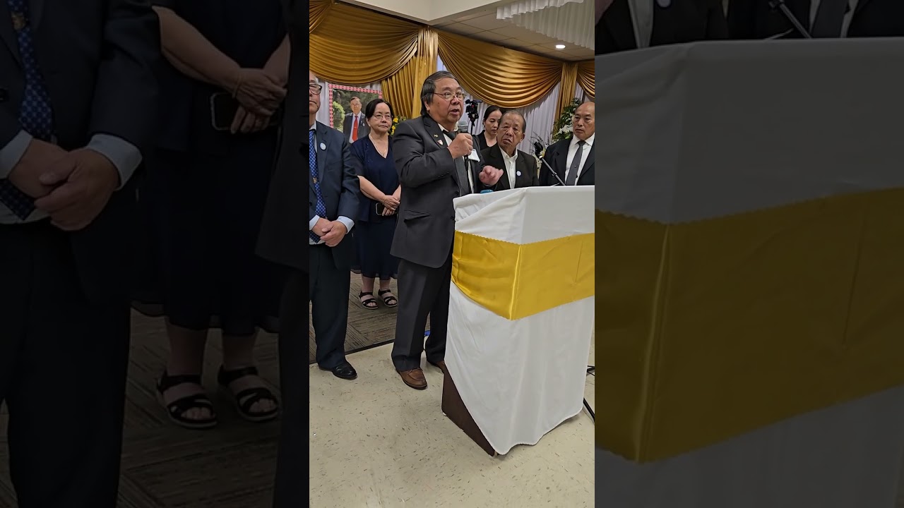 10/11/25. Pathan Vam Ntxawg Vwj hais lus rau Pathan Vam Chong Vang lub ntees. St Paul Minnesota USA.