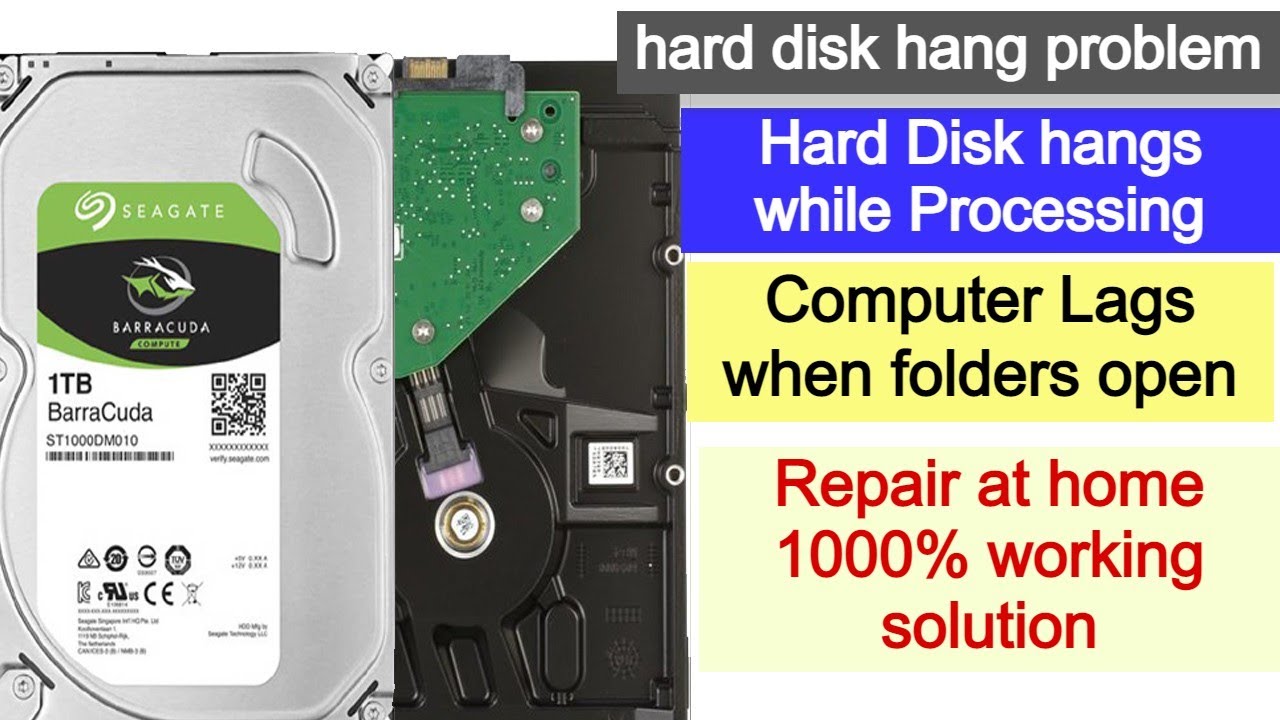 Hard disk hang problem | hard disk repair | hard disk hangs while processing | hard disk kaise repa