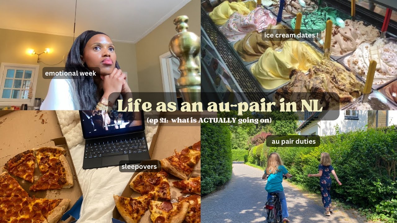 au pair diaries | my future makes me anxious, gifting him my first collab, au pair routines & more