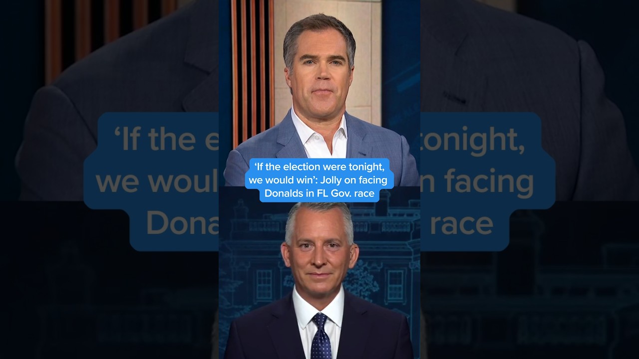 'If the election were tonight, we would win': Jolly on facing Donalds in FL Gov. race