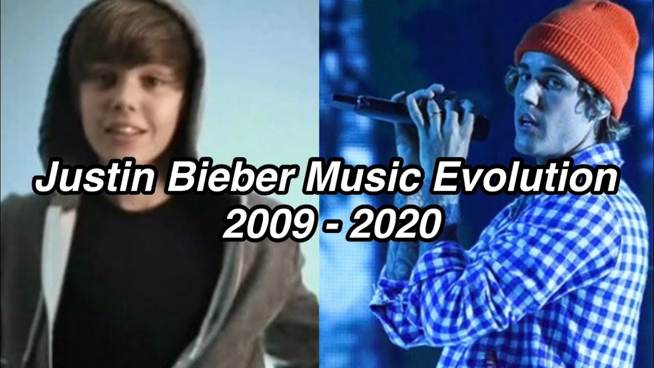 Justin Bieber Music Evolution (2009-2020)