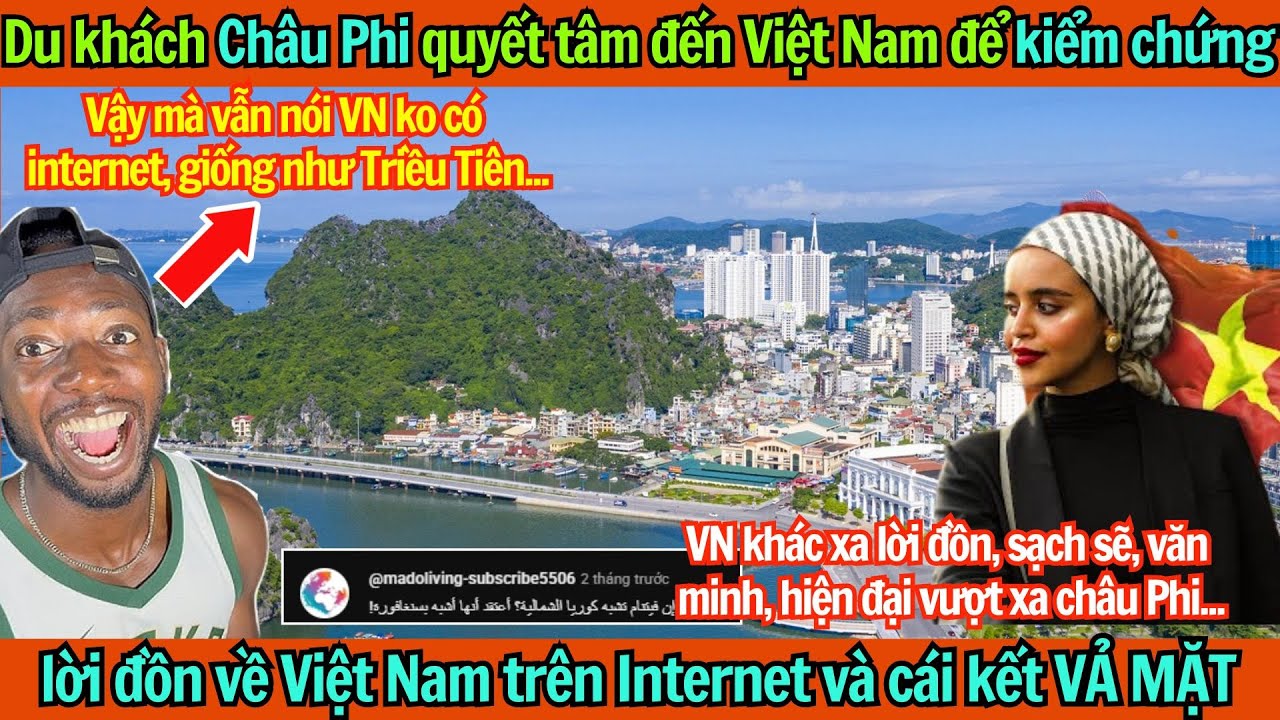 Du Khách Châu Phi quay cảnh đường phố VN khiến CĐM châu phi sốc: VN quá sạch sẽ và hiện đại hơn họ