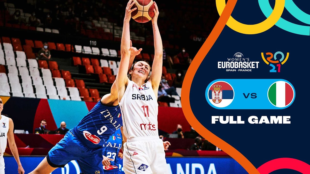 Serbia v Italy | Full Game - FIBA Women's EuroBasket 2021 Final Round