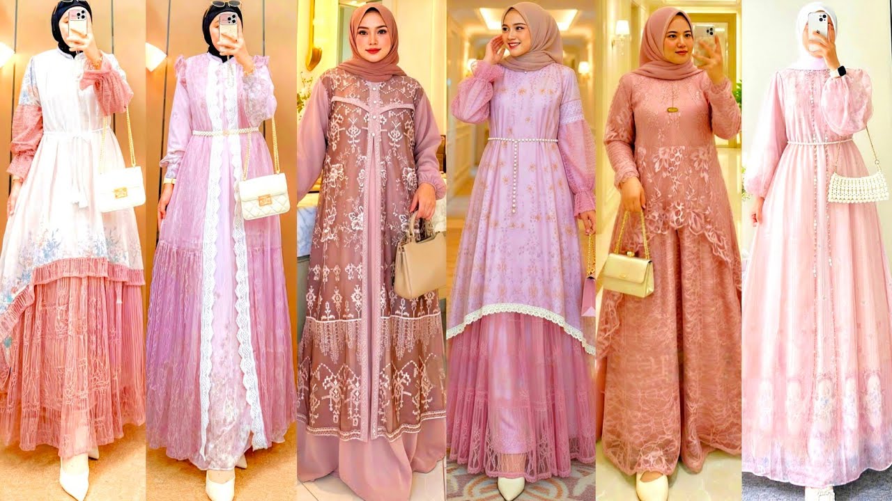 Trend Gamis Lebaran 2026 Paling Banyak Dicari! Layering Curve Elegan Harga Terjangkau