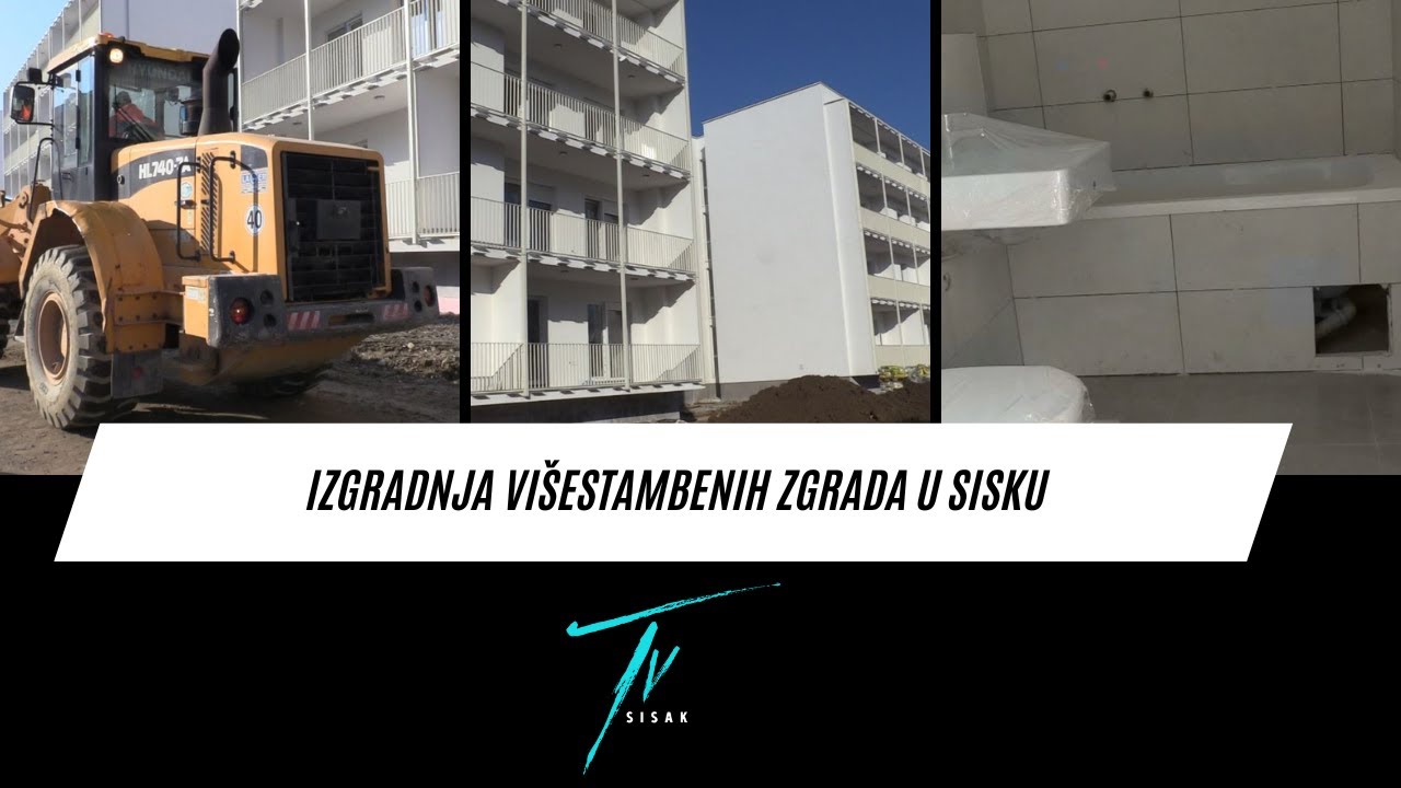 IZGRADNJA VIŠESTAMBENIH ZGRADA U SISKU