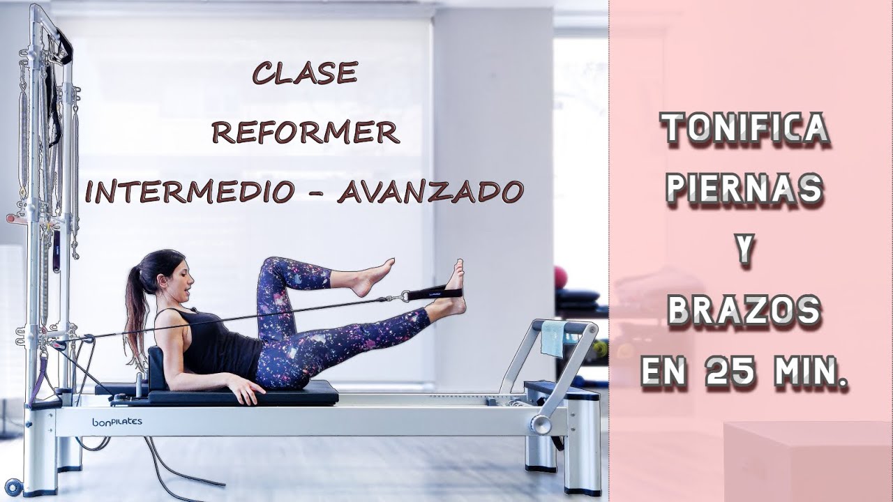 Pilates con Alicia - Clase Reformer Nivel Intermedio Avanzado