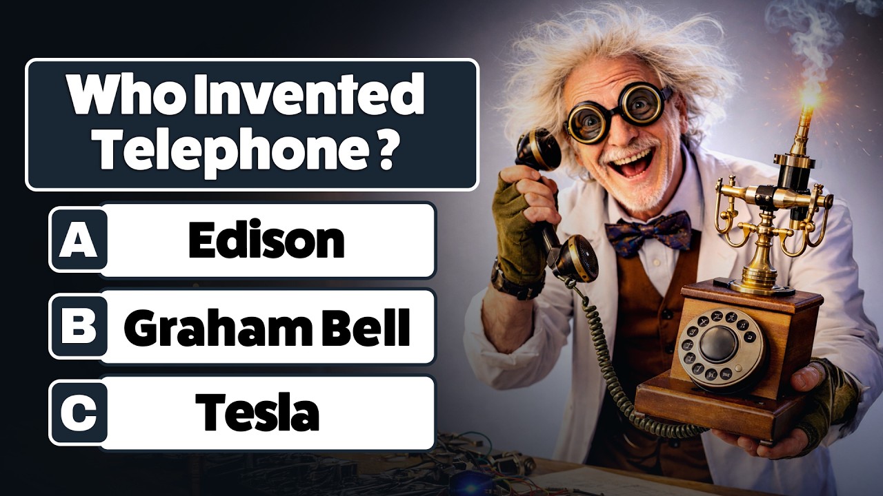 Can You Pass This Inventions Quiz? 🤔 Challenge Yourself 💡