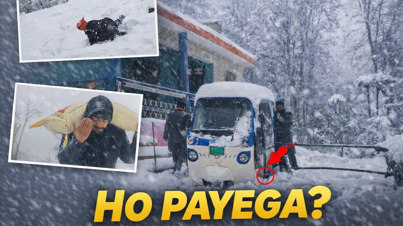 “Aik Hi Raat Mein Sab Kuch Badal Gaya ❄️ | Heavy Snowfall (2.5 ft)”
