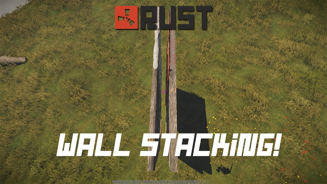 Rust (Tips and Tricks) -  Wall Stacking!