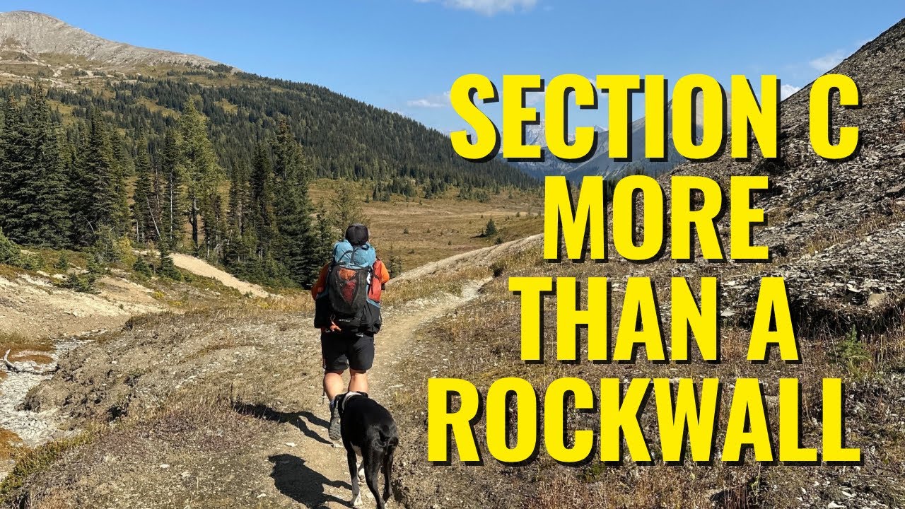 Hiking the Great Divide Trail : The Rock Wall section