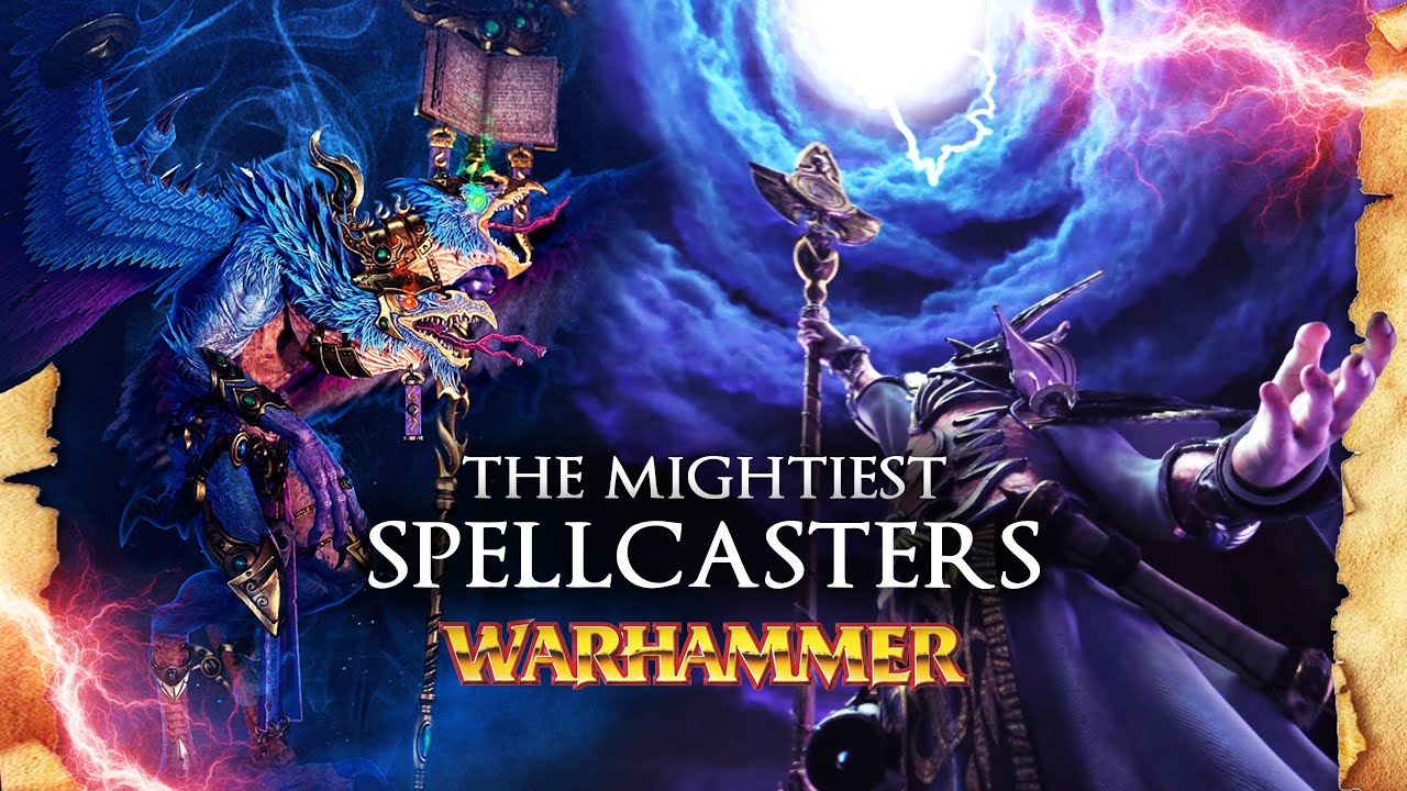 The Most Powerful SPELLCASTERS in Warhammer - Lore - Total War: Warhammer 3