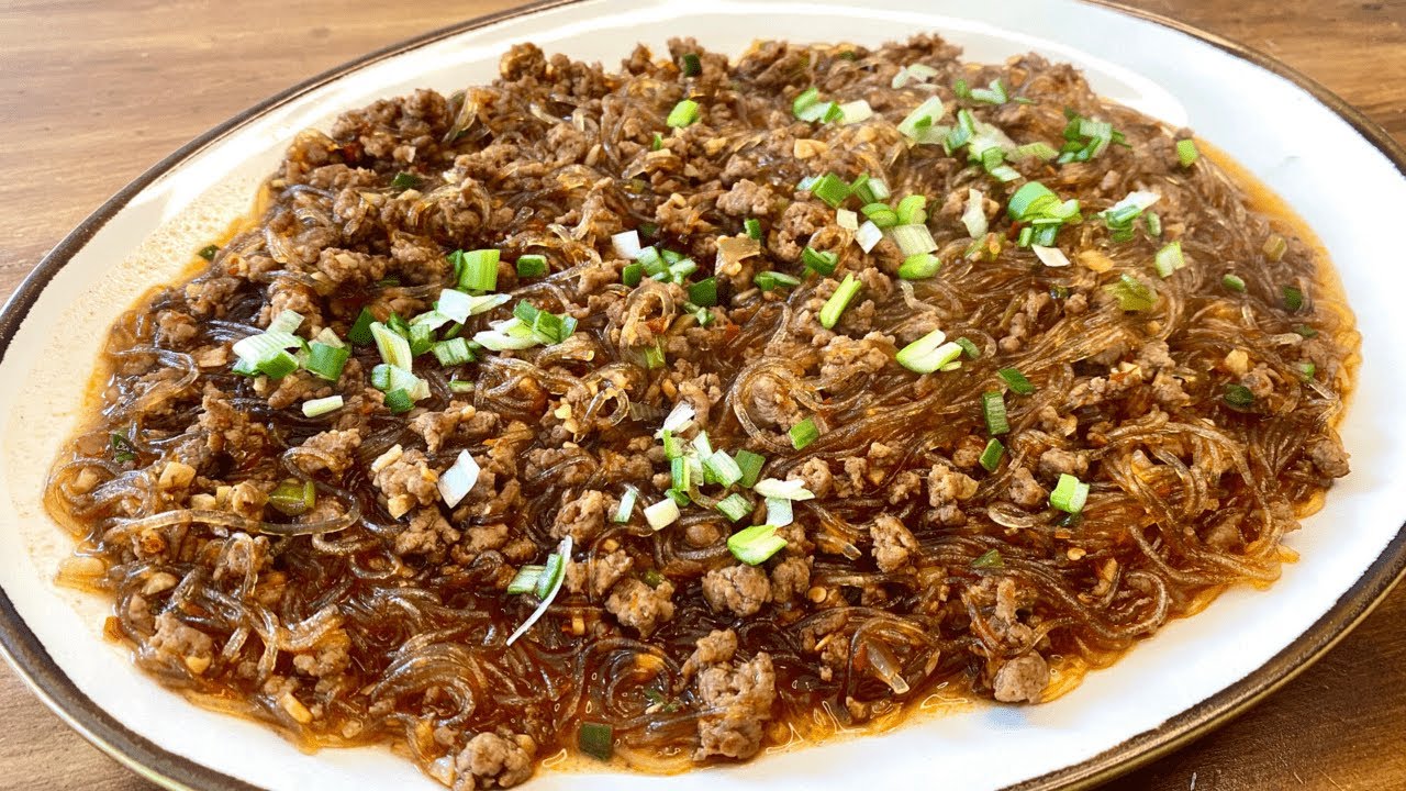 Mejor receta de fideos de arroz vermicelli comida china/ Yuhui