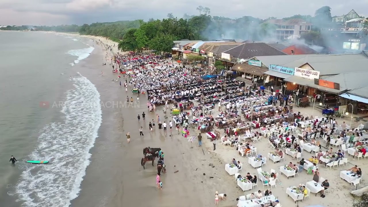 Makan seafood di jimbaran bali