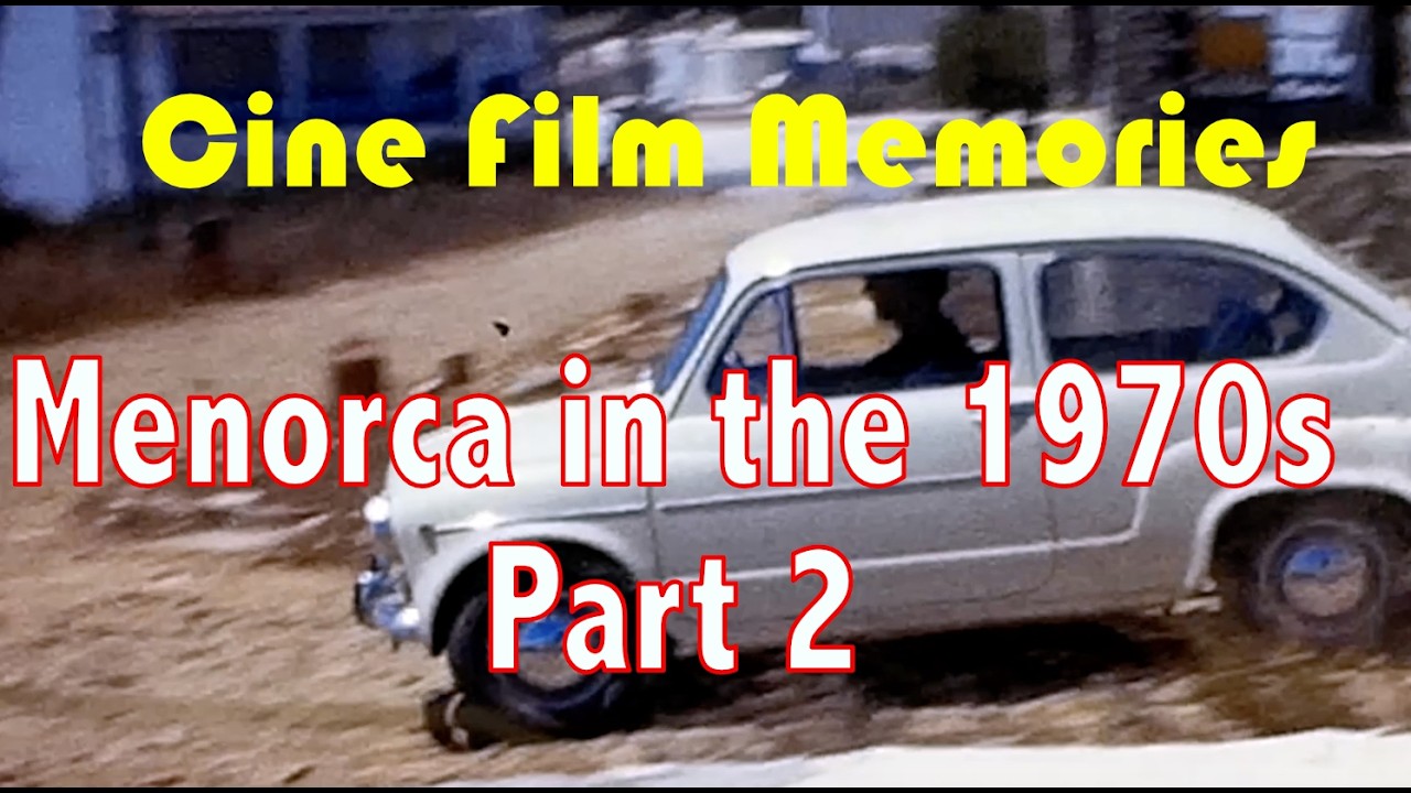 Vintage Super 8 Cine Film Menorca 1970s (Part 2)