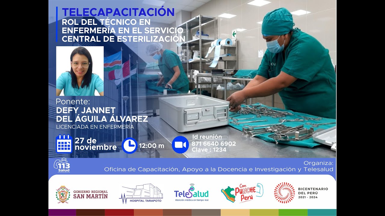 ROL DEL TECNICO EN CENTRAL DE ESTERILIZACION