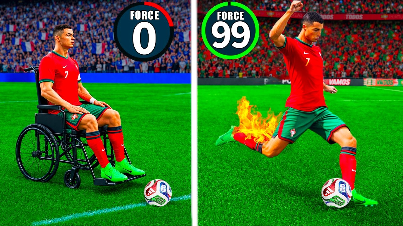 Chaque BUT de Ronaldo, Augmente la Puissance de Son Tir !