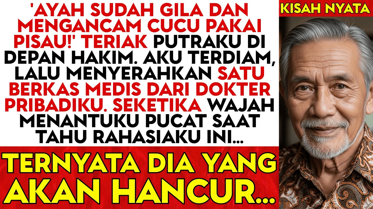 Dia Bayar DOKTER Buat Bilang Aku PIKUN Demi Harta, Tapi Di Sidang Aku Panggil POLISI Seketika...