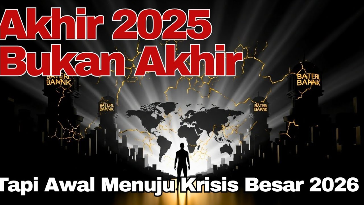 Akhir 2025 Bukan Akhir - Tapi Awal  Menuju Krisis Besar 2026