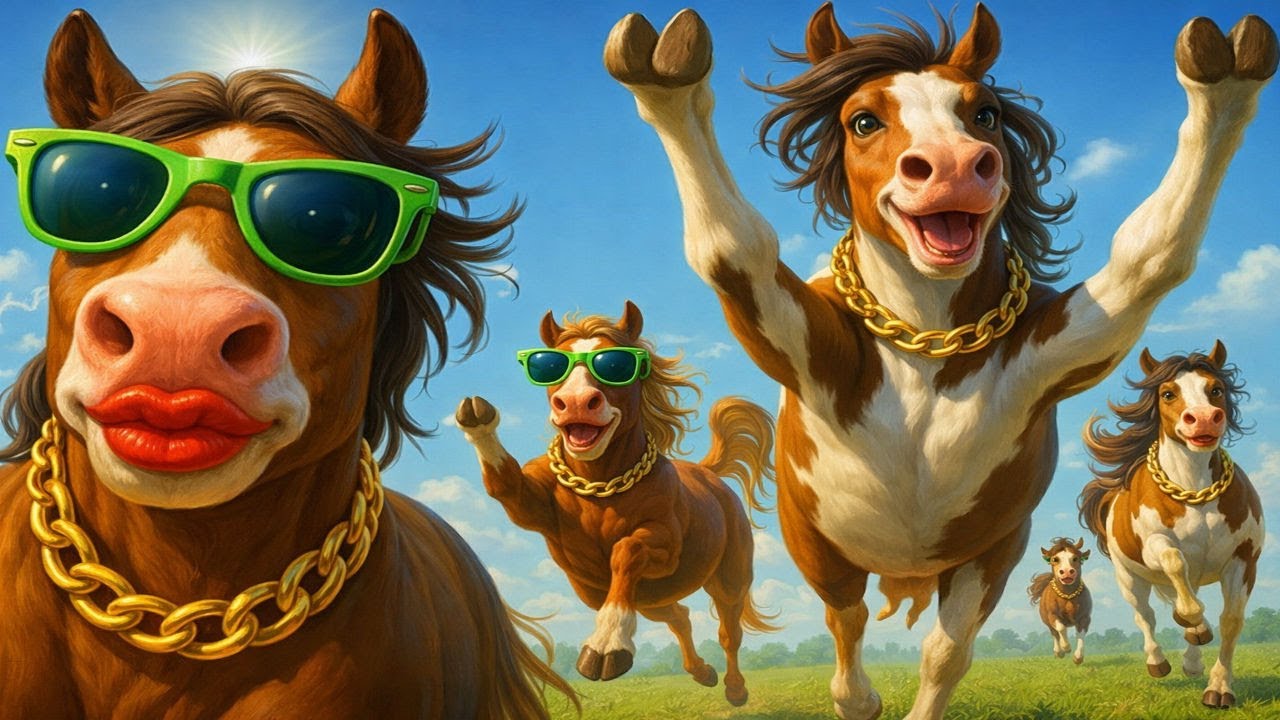 Funny Horse Dance That Will Make You Cry Laughing 😂 Wild & Crazy Animal Moves!