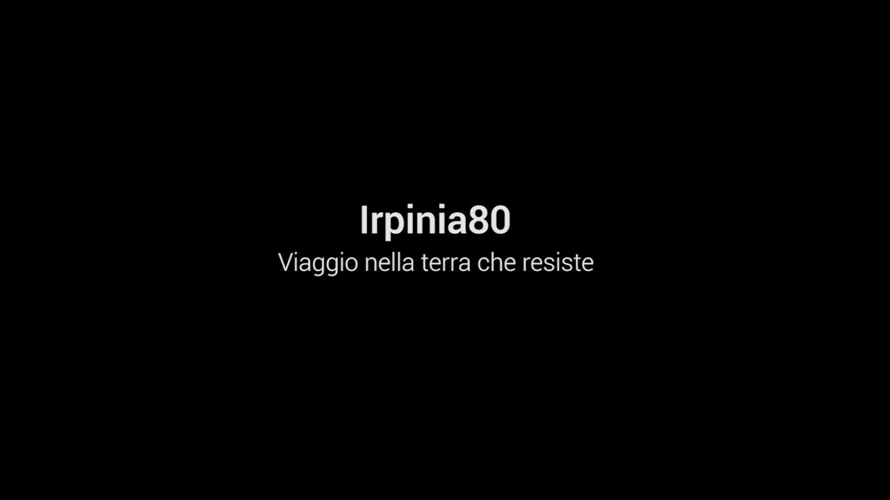 Irpinia80 - Intervista a Vito Farese (ex Sindaco di Conza della Campania)