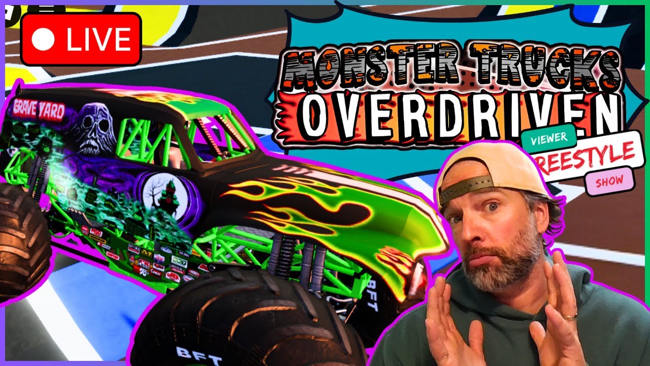 Monster Trucks Overdriven VIEWER Freestyle Show | You Drive & Score the Competition! | Monster Jam