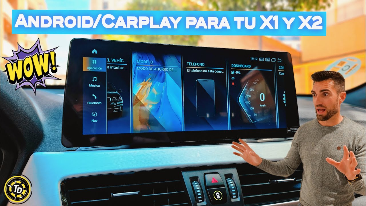 Cómo cambiar la pantalla de tu BMW X1 F48 y X2 F49 por otra de 12,3
