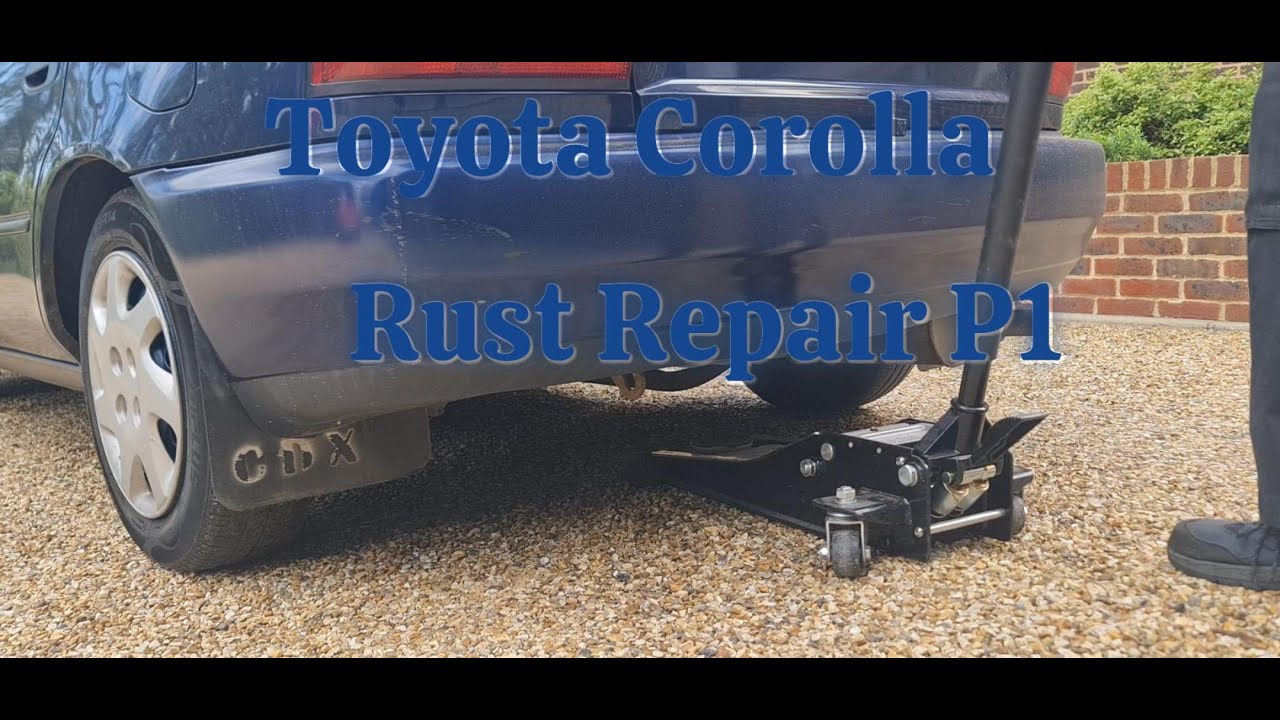 Toyota Corolla rust repair P1