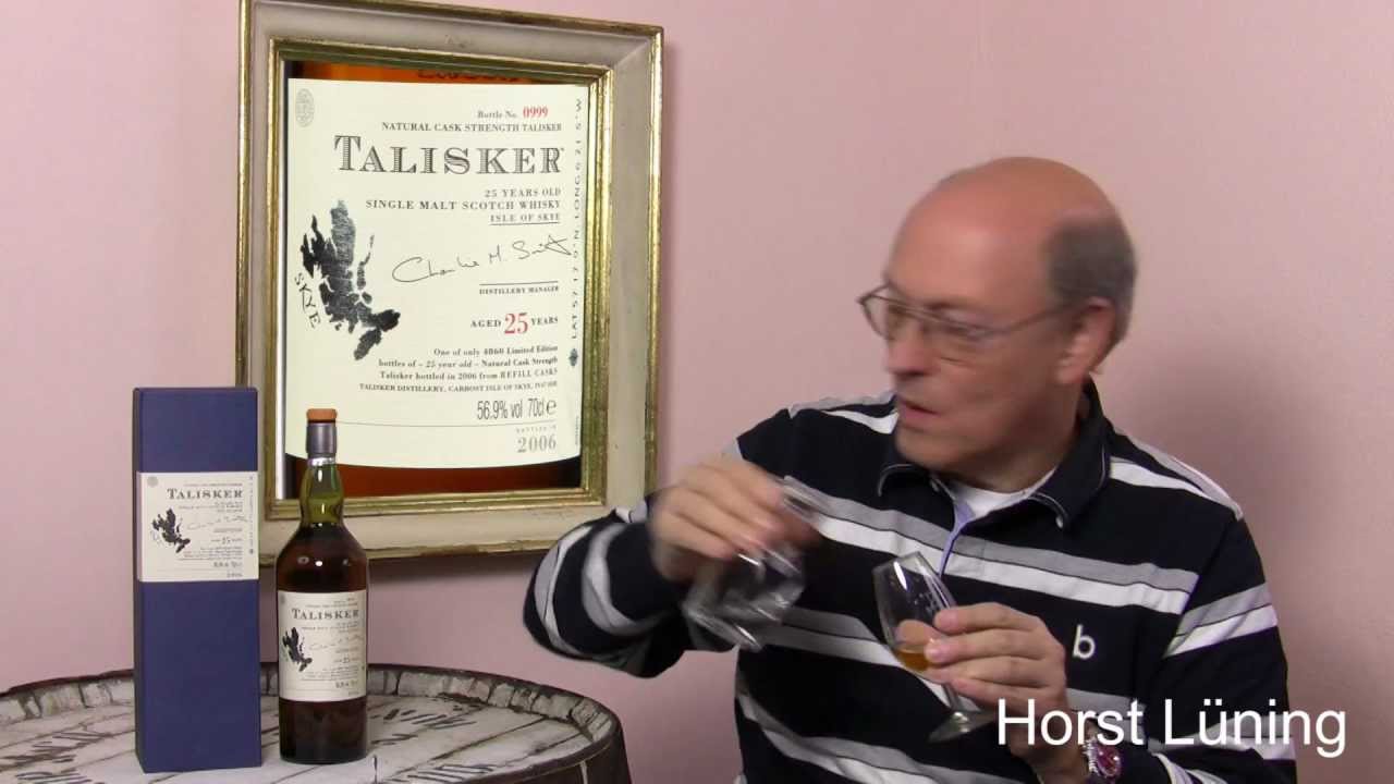 Whisky Verkostung: Talisker 25 Jahre
