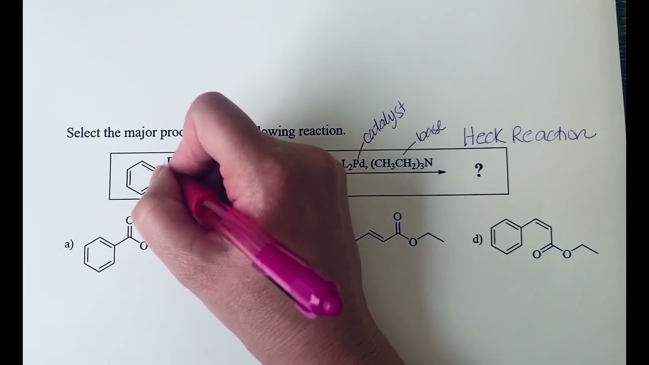 Heck Reaction example 3
