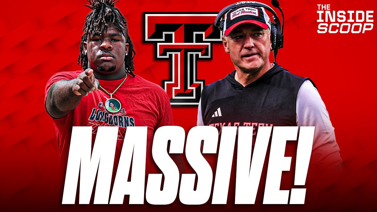 5-звездочный DL выбирает Texas Tech!!