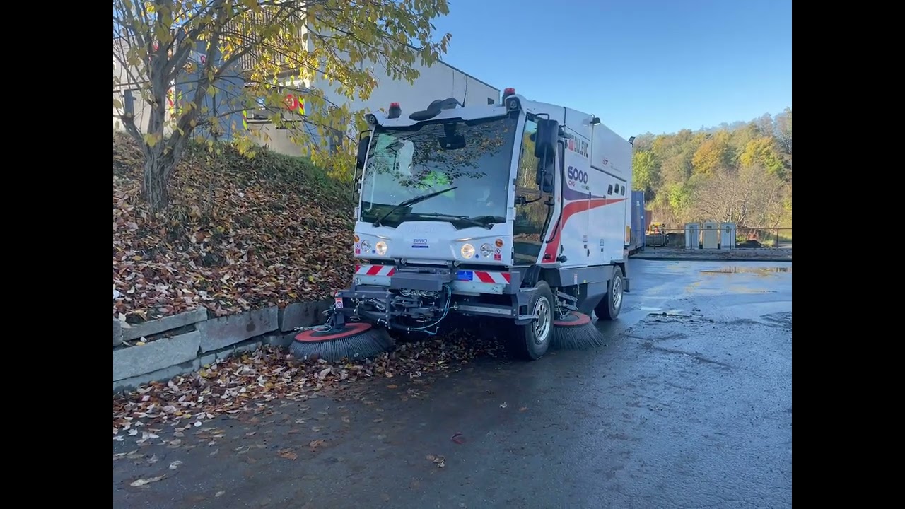 Dulevo 6000 CNG Biogass feier løv
