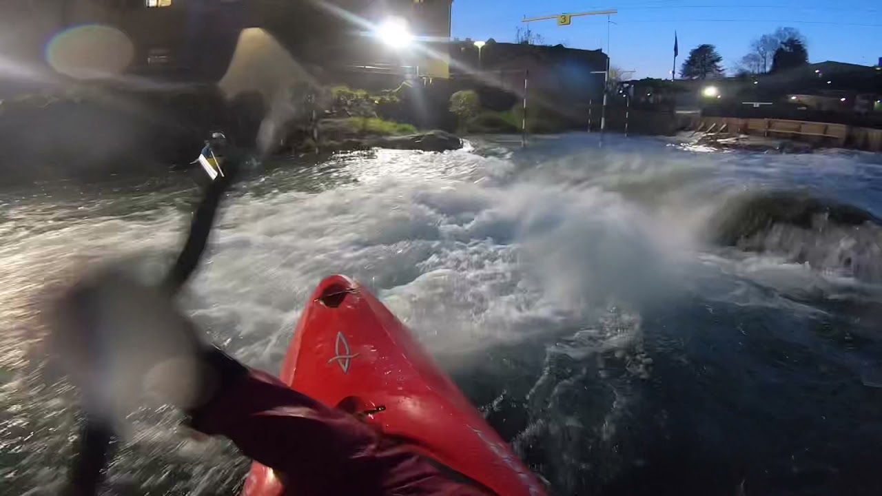 Il canale di Ivrea con acqua