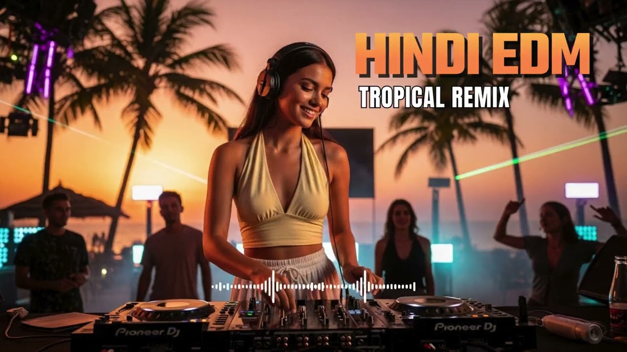 Chill Tropical Hindi EDM 🌴 Smooth Beats & Warm Groove