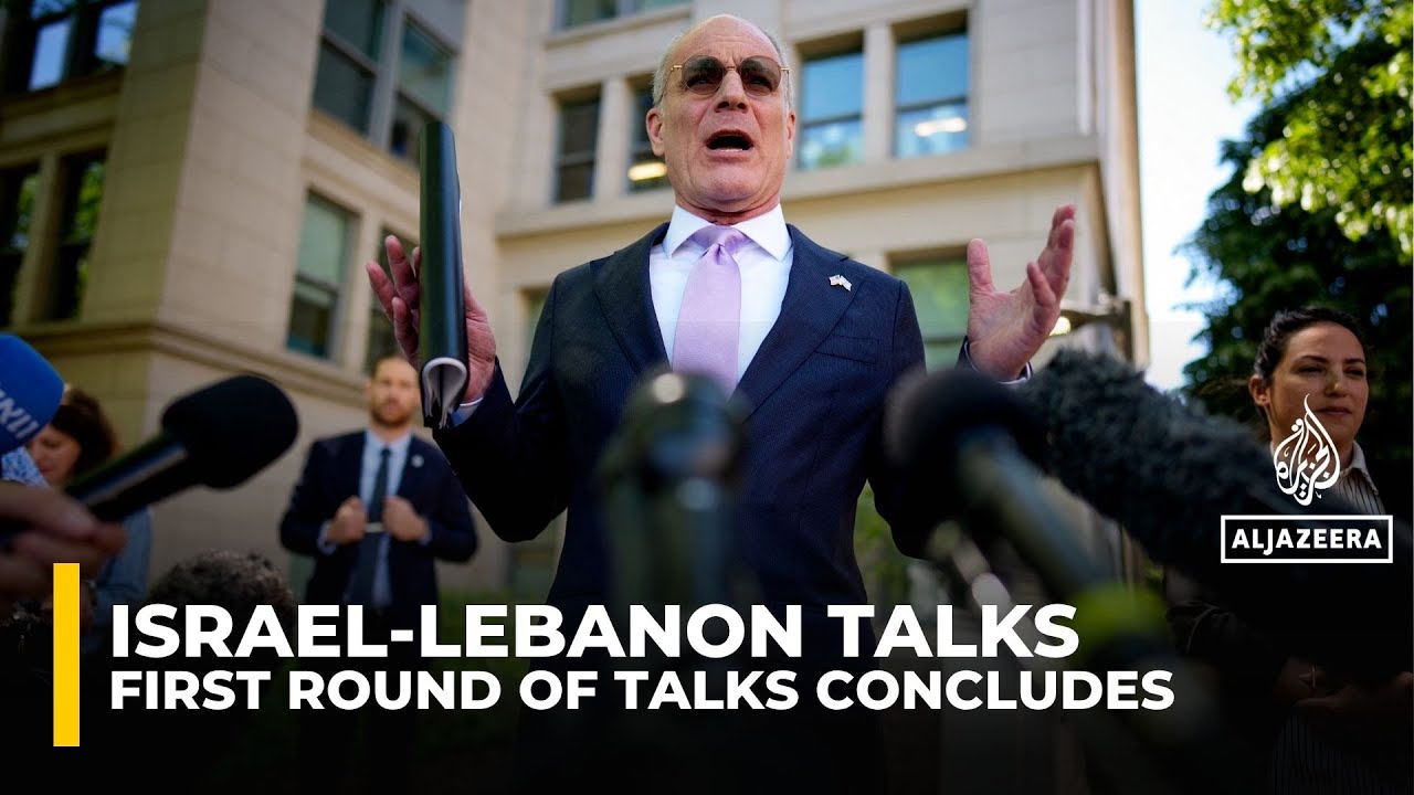 First round of direct Israel-Lebanon talks concludes in Washington, DC