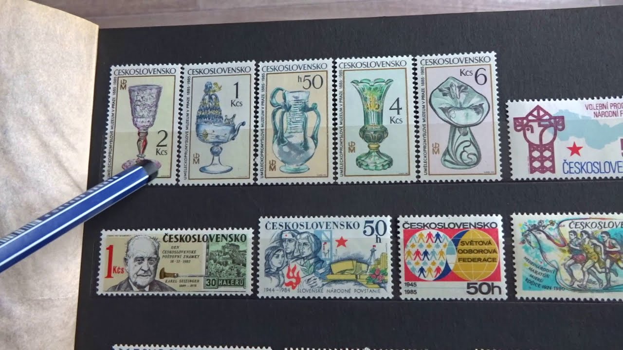 Марки Чехословакии, а так же другие интересные пополнения коллекции  Филателия