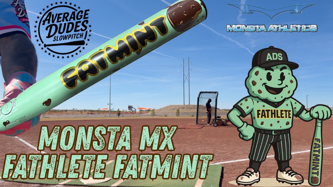 Monsta MX Fathlete Fatmint | Обзор биты Slowpitch от USA/ASA